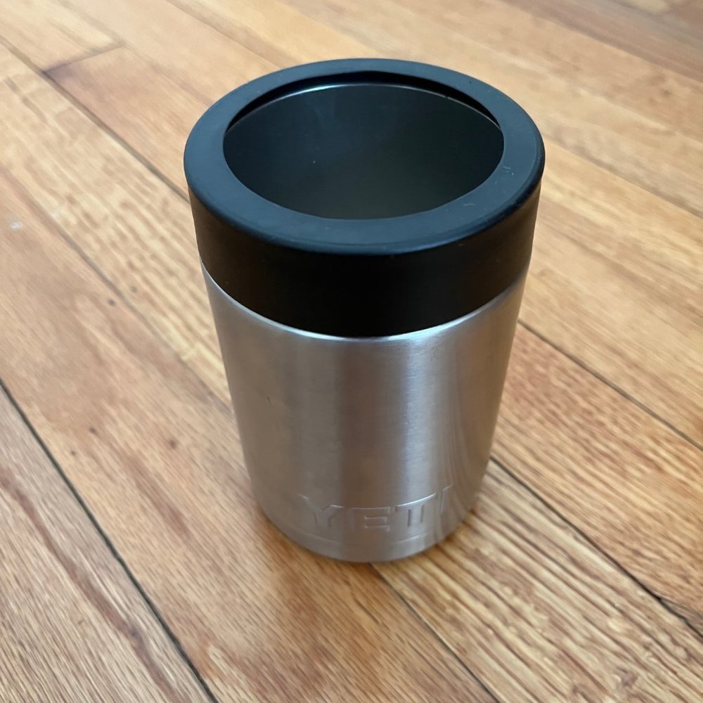 Yeti Stainless Steel koozie NWOT